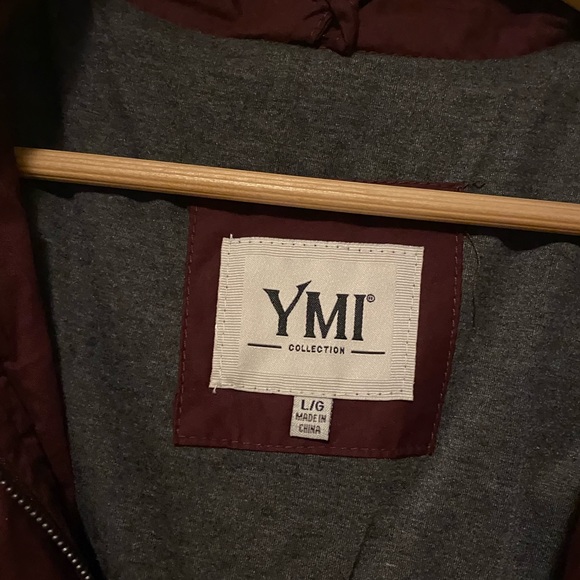 Maroon Utility Jacket - Picture 2 of 3